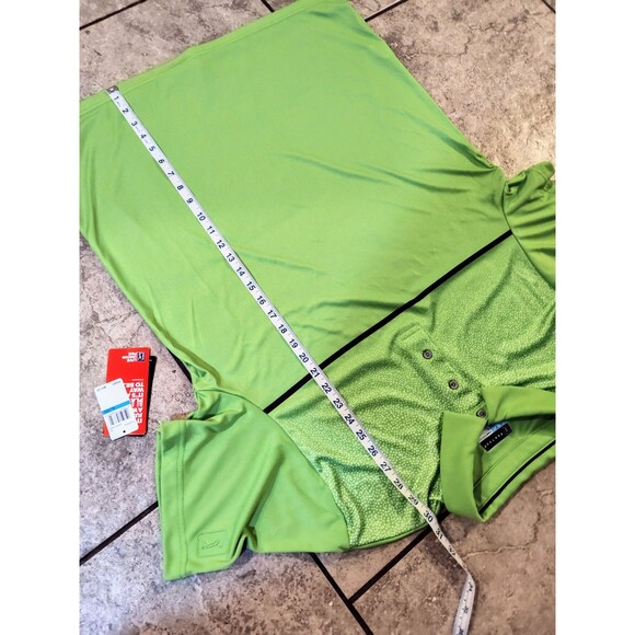 NEW PGA Tour Mens Polo Shirt Green Size XL Short Sleeve Polyester NWT Pro Series - Picture 12 of 13